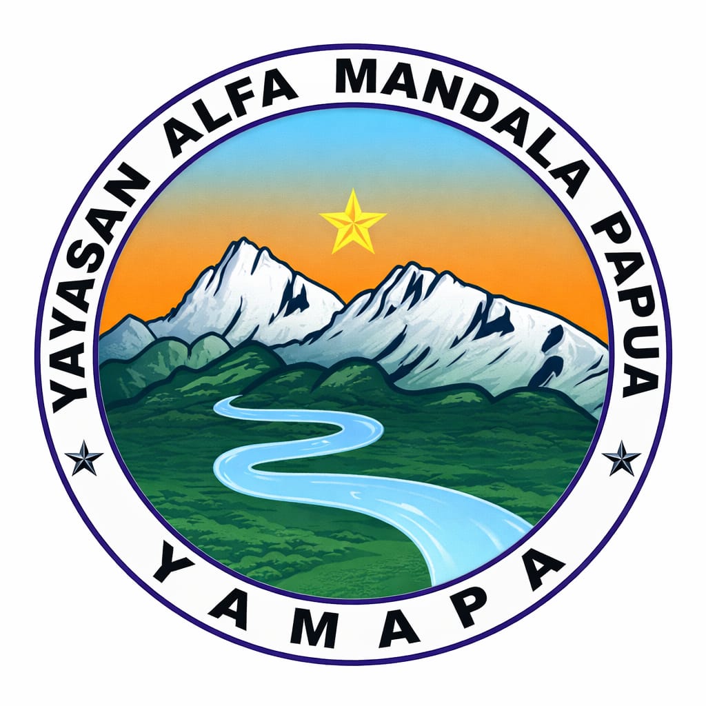 Logo Yayasan Alfa Mandala Papua